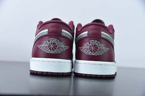 Nike Air Jordan 1 Low "White Bordeaux"