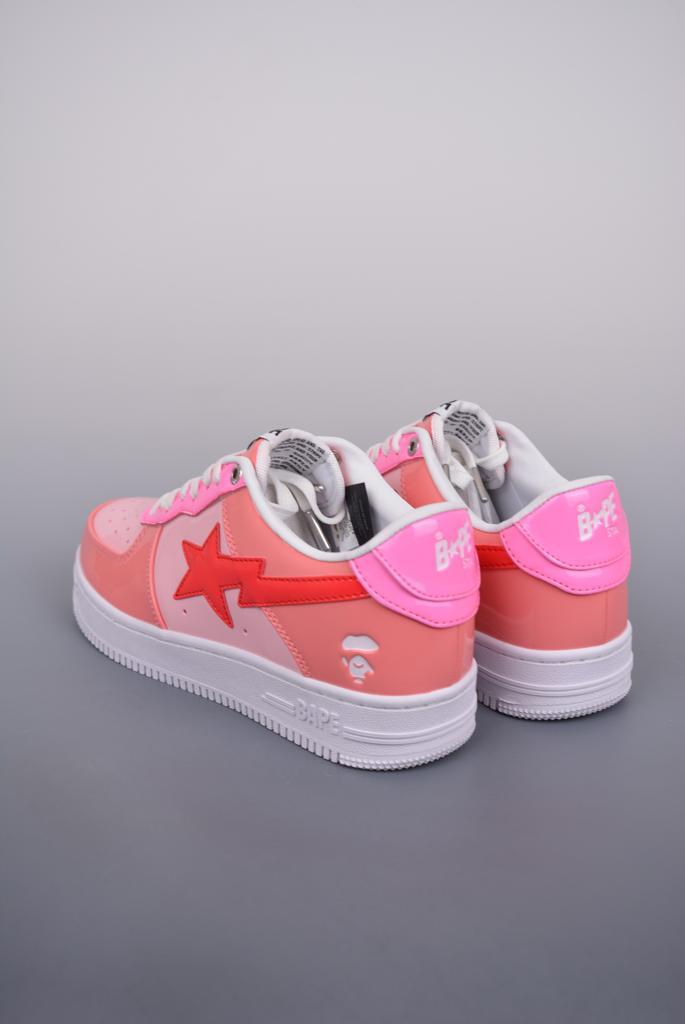 A Bathing Ape Bape Sta Low "Camo Pink"