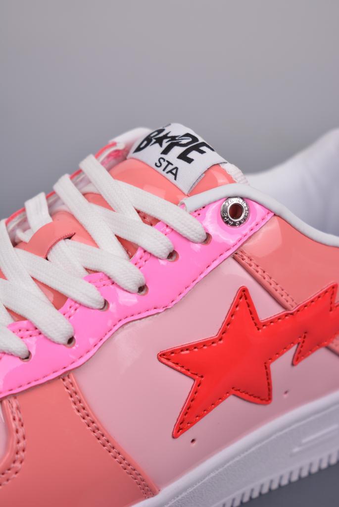 A Bathing Ape Bape Sta Low "Camo Pink"