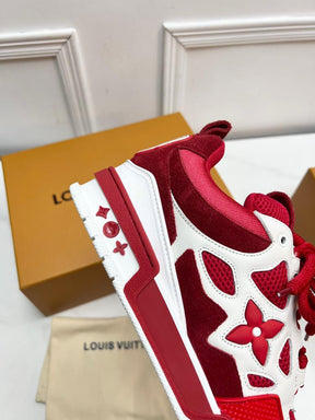 Louis Vuitton LV Trainer Skate Sneaker "Red White"