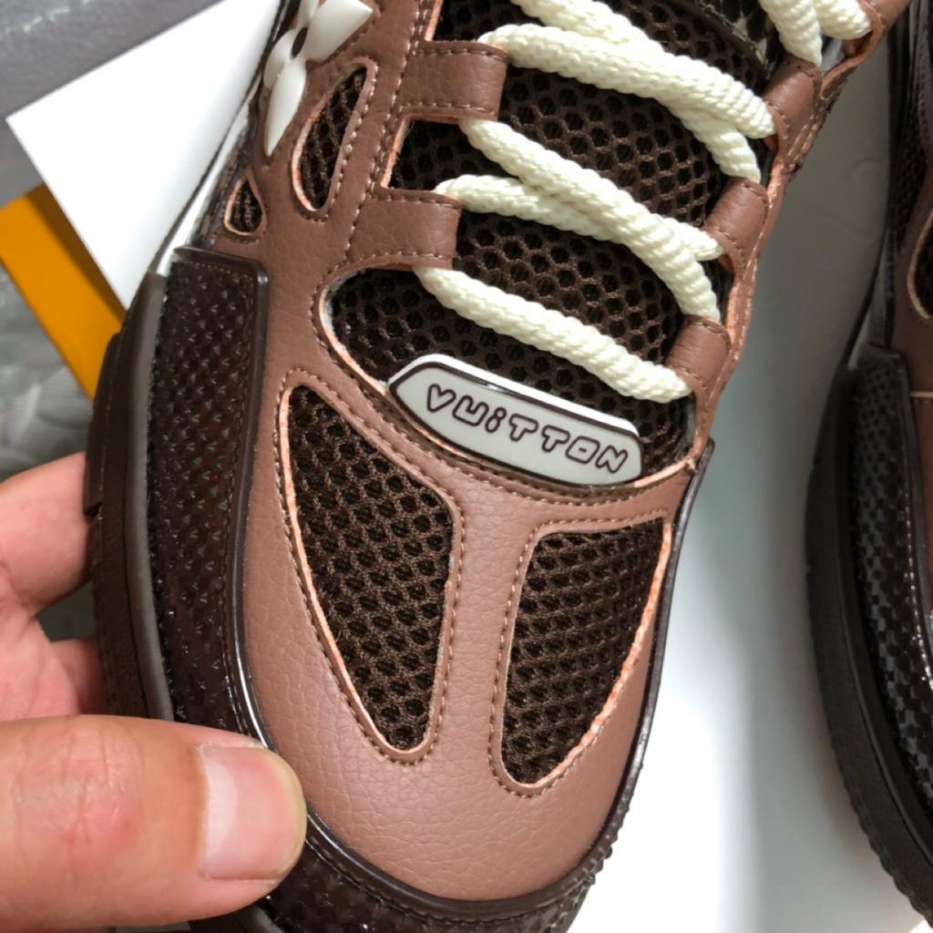 Louis Vuitton LV Trainer Skate Sneaker "Brown Snakeskin"