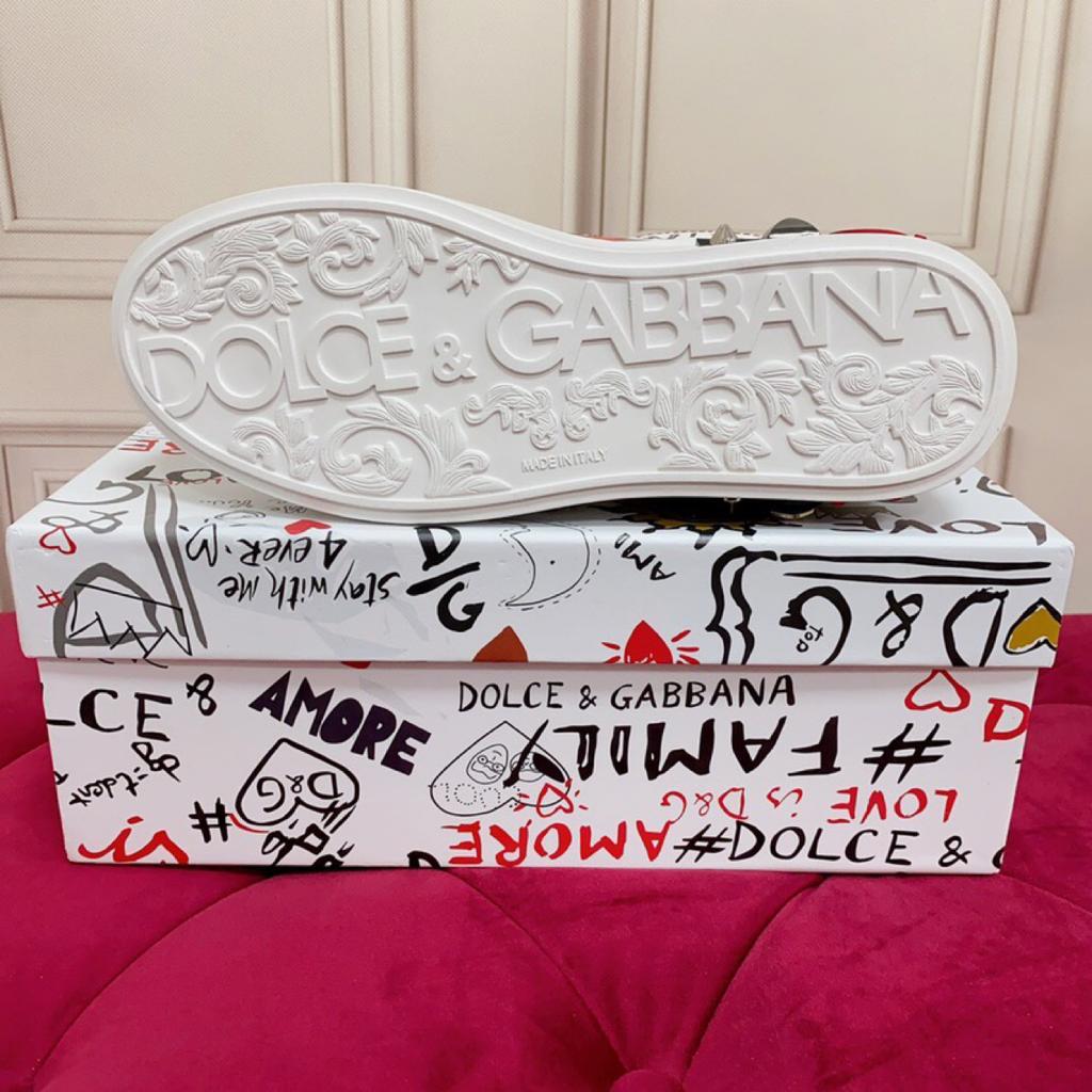 Dolce Gabbana Low "White Red"