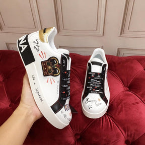 Dolce Gabbana Low "White Black"