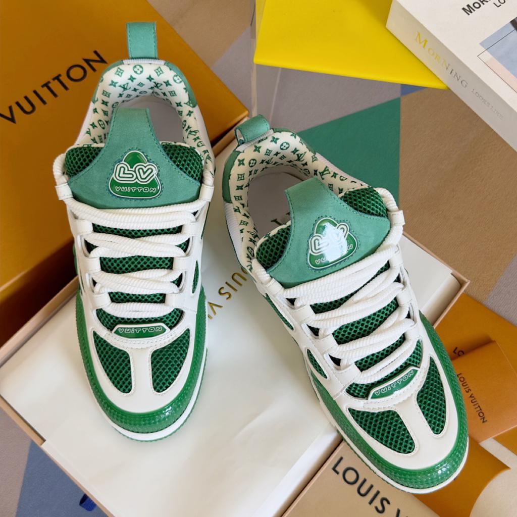 Louis Vuitton LV Skate Sneaker "Green White"