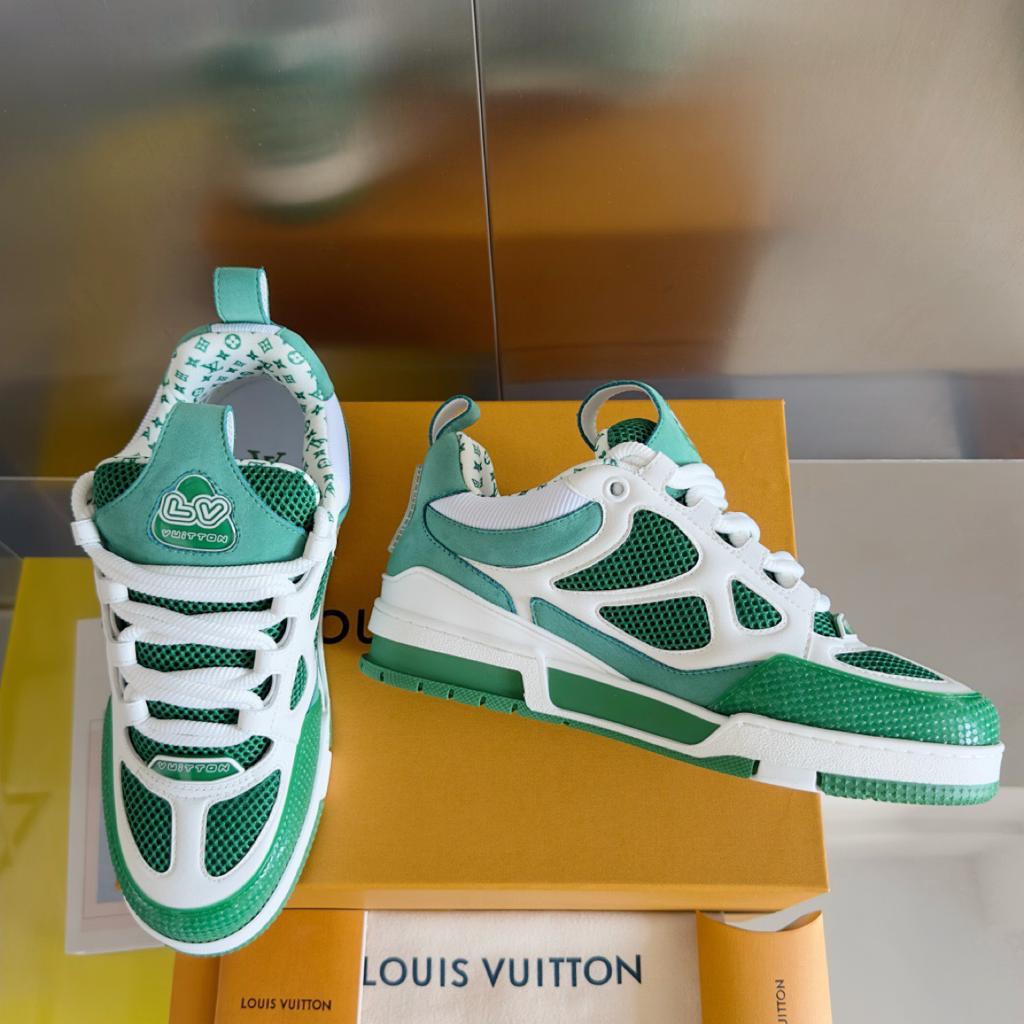 Louis Vuitton LV Skate Sneaker "Green White"