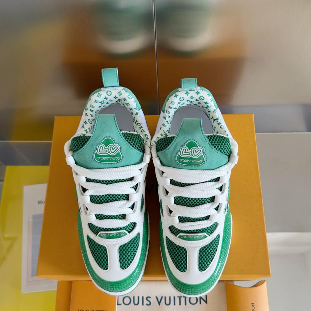 Louis Vuitton LV Skate Sneaker "Green White"