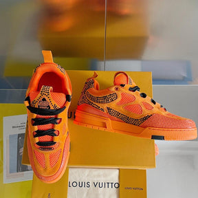 Louis Vuitton LV Trainer Skate Sneaker "Black Orange"