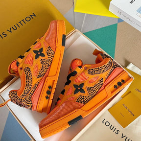 Louis Vuitton LV Trainer Skate Sneaker "Black Orange"