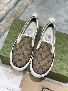 Gucci Men's GG Tennis 1977 Slip-On Trainer