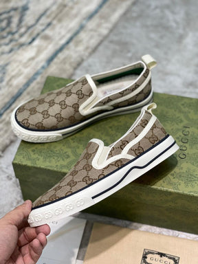 Gucci Men's GG Tennis 1977 Slip-On Trainer