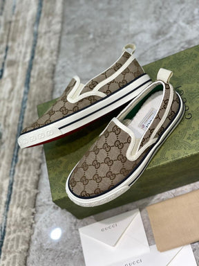 Gucci Men's GG Tennis 1977 Slip-On Trainer