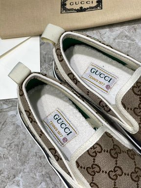 Gucci Men's GG Tennis 1977 Slip-On Trainer