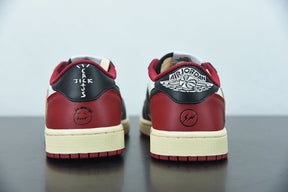 Nike Air Jordan 1 Low Travis Scott x Fragment "Red"