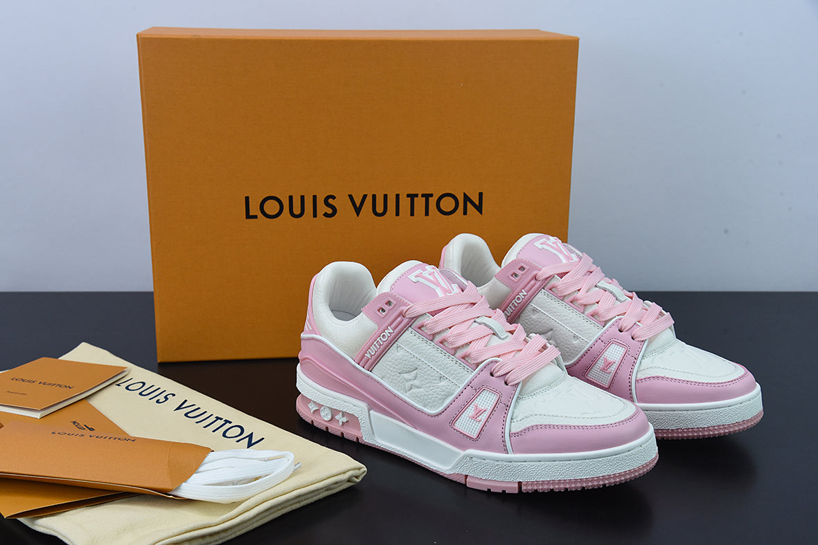 Louis Vuitton LV Trainer Pink Whit