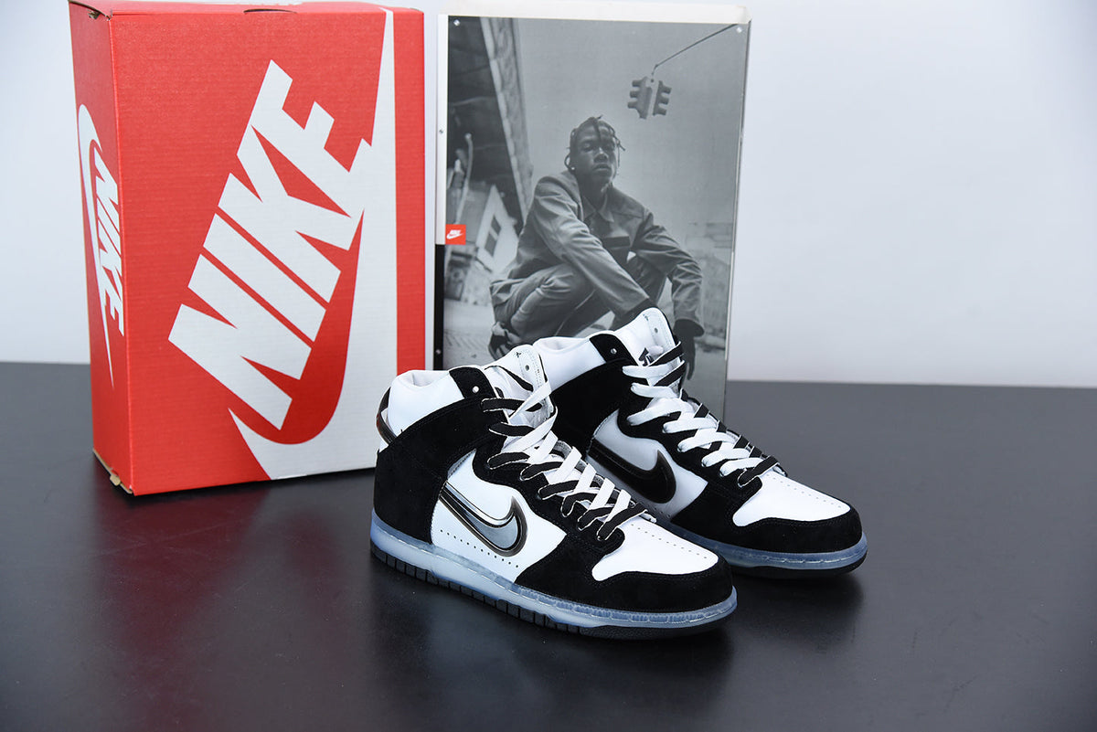 Nike Dunk High x Slam Jam 'Clear Black'