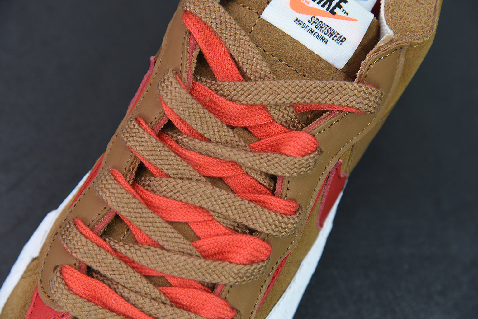 Nike X Sacai Blazer Low British Tan