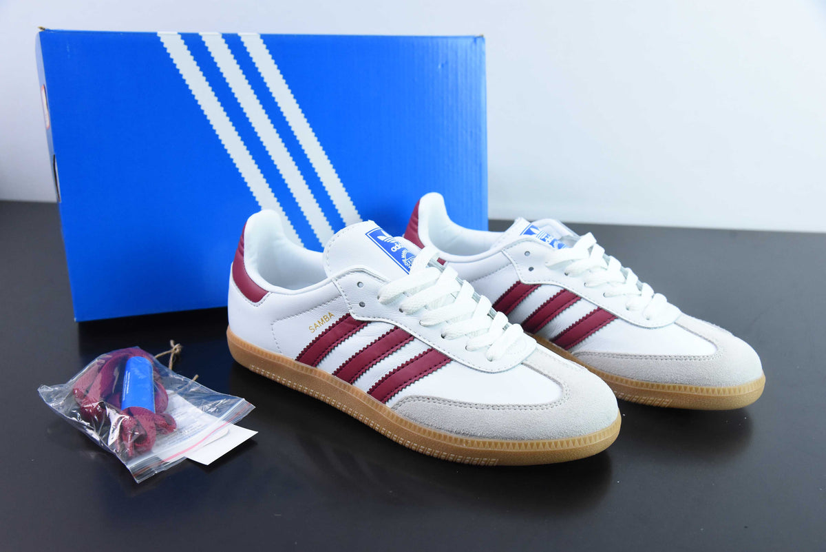 Adidas Samba White Red Gum