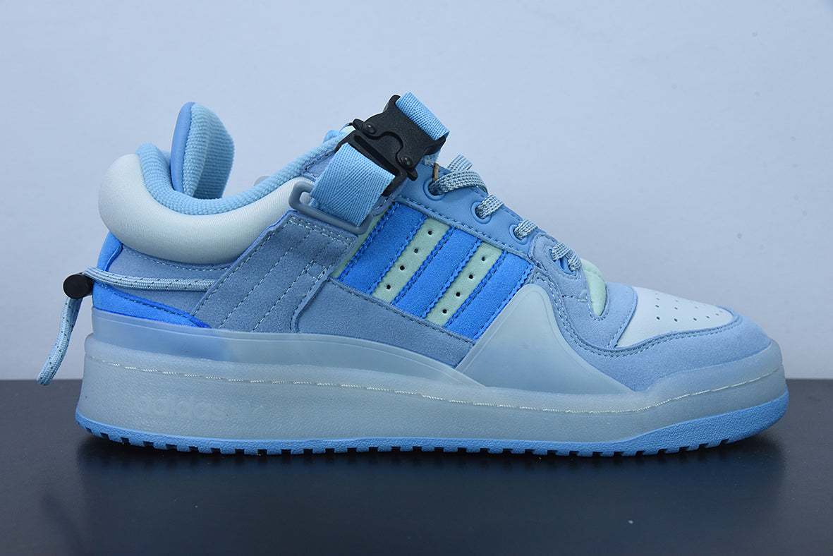 Adidas Forum x Bad Bunny 84 Buckle Low "Blue Tint"