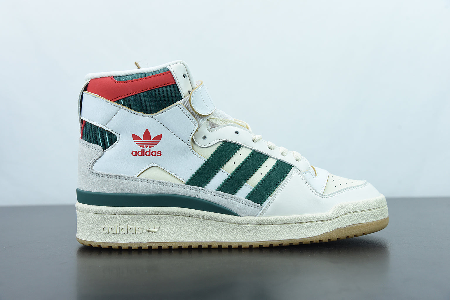 Adidas Forum 84 High "Collegiate Green Red"