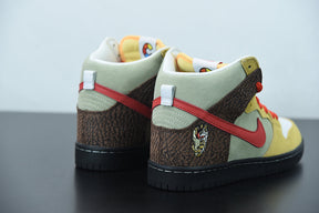 Nike SB Dunk High Color Skates "Kebab and Destroy"