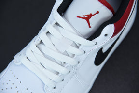 Air Jordan 1 Low "White University Red"