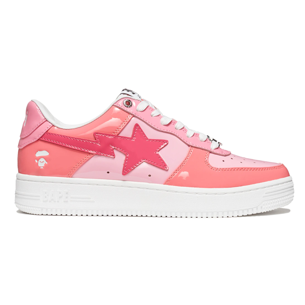 A Bathing Ape Bape Sta Low "Camo Pink"