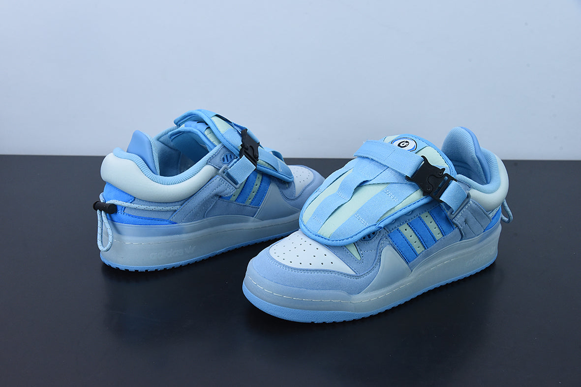 Adidas Forum x Bad Bunny 84 Buckle Low "Blue Tint"