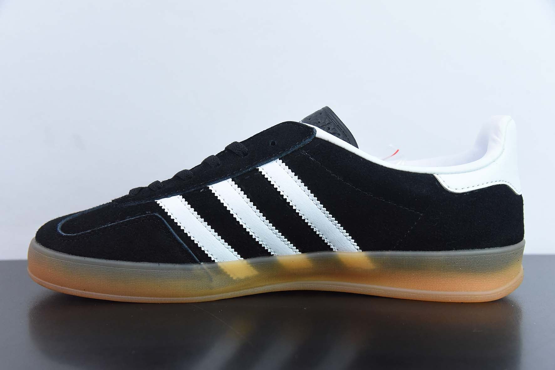 Adidas Gazelle Indoor "Black White Gum"