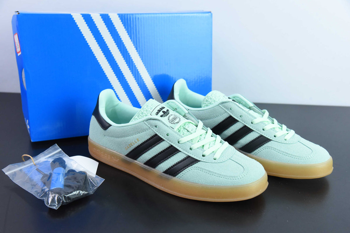 Adidas Gazelle Clear Mint Black Gum