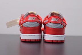 Nike Dunk Low Off-White "University Red"